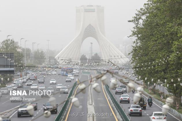 افزایش آلودگی هوا تا حد بسیار ناسالم در تهران و کرج