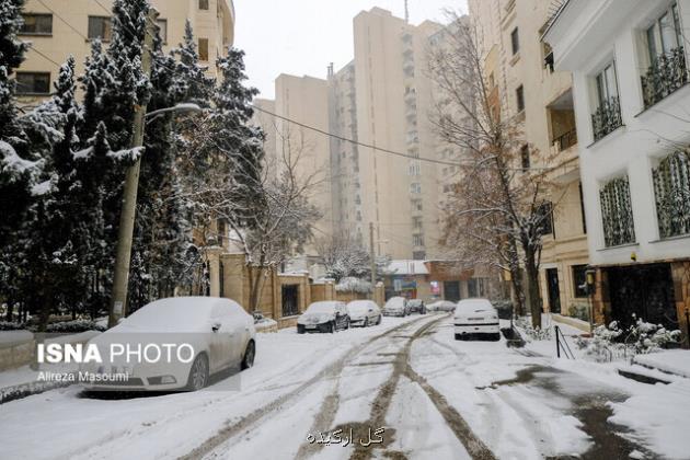 آماده باش تمامی ماشین آلات تخصصی برف روبی شهرداری در نواحی شمالی تهران