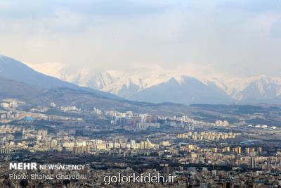کیفیت هوای تهران قابل قبول است