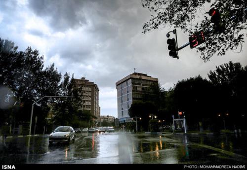 ادامه آلودگی هوای تهران بارانی
