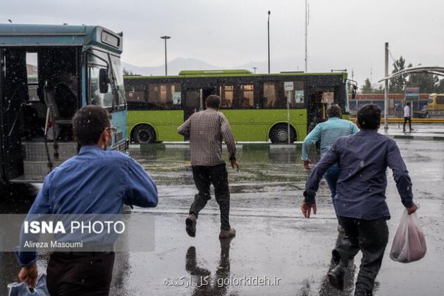 نفوذ سامانه بارشی به ۸ استان