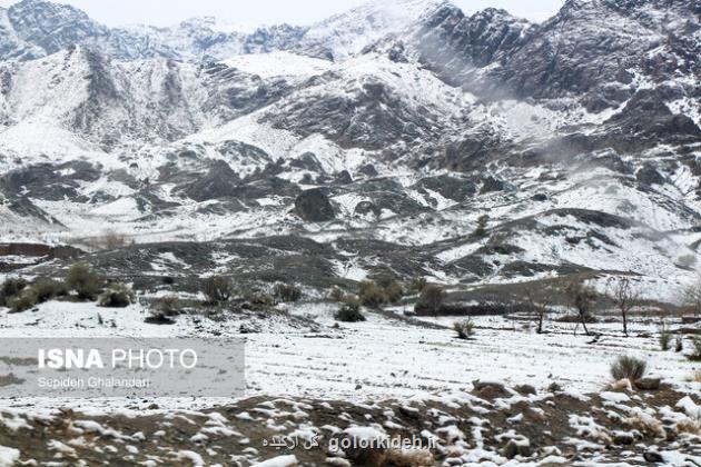 بارش برف و باران در غالب نقاط کشور