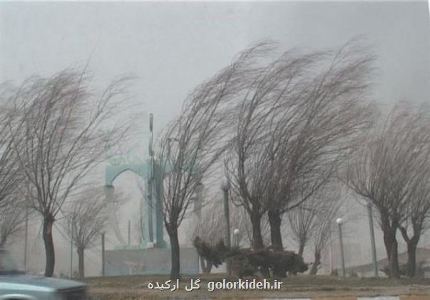وزش باد شدید در جنوب تهران