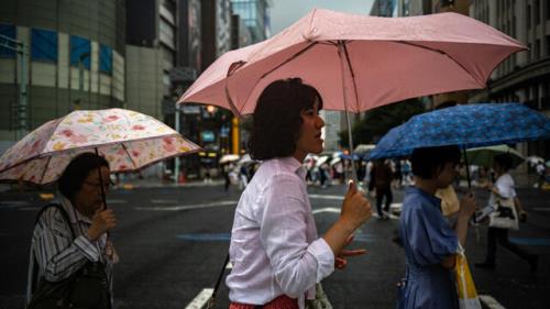اخطار وقوع توفانی دیگر در ژاپن