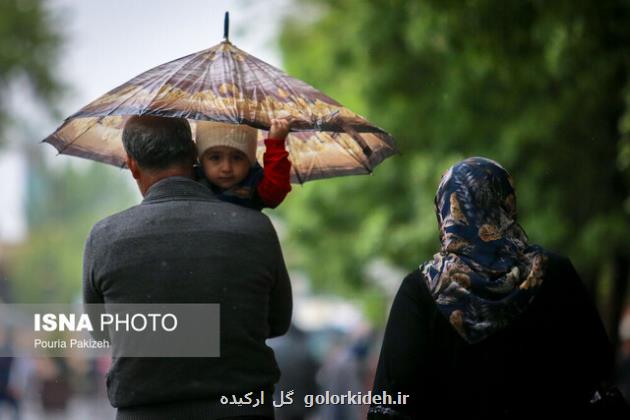 ادامه رگبار پراکنده در تهران