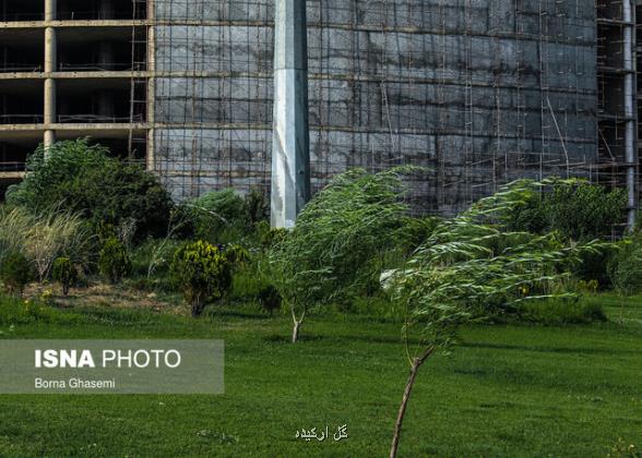 احتمال وقوع تندباد لحظه ای در تهران