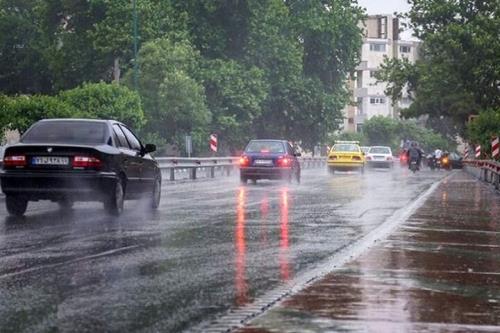 بارش باران در 22 استان کشور