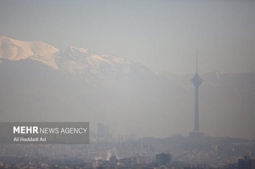 آلودگی هوا در تهران تشدید شد