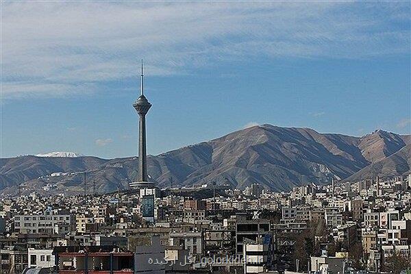 هوای تهران در وضعیت قابل قبول