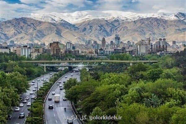 هوای پایتخت در مرز پاکی