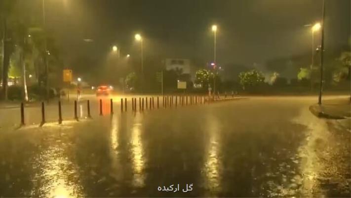 طوفان شدید در دهلی تایید ۴ فوتی و تاخیر ده ها پرواز