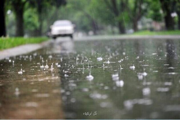 باران و رعد و برق در بعضی استانهای کشور