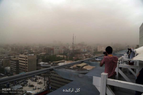 اخطار وزش باد شدید در تهران از امروز