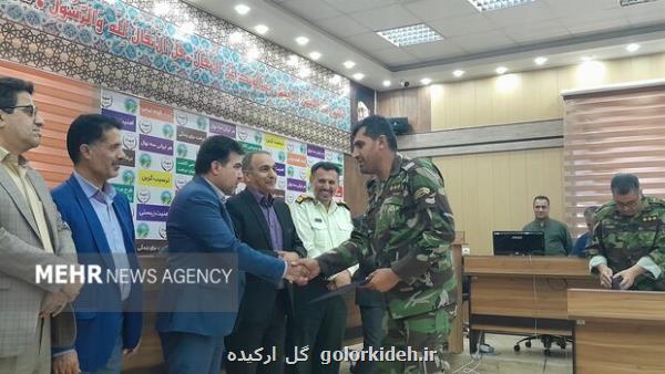 جنگلبانان منتخب اصفهان مورد تجلیل قرار گرفتند