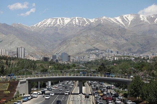 اعلام وضعیت کیفیت هوای تهران