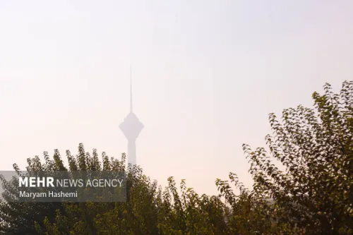 هوای تهران آلوده است