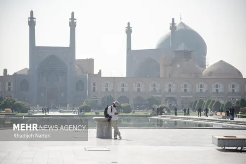 وضعیت هوای اصفهان و ۴ شهر مجاور قرمز است