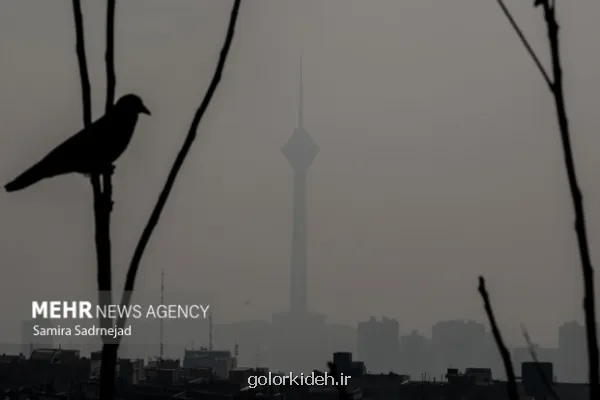 کیفیت هوای تهران در اولین روز زمستان