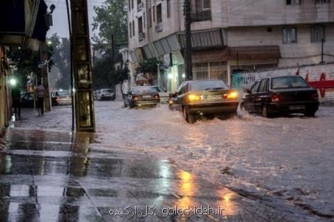 اخطاریه سازمان هواشناسی نسبت به سیلاب ناگهانی در استان های خزر