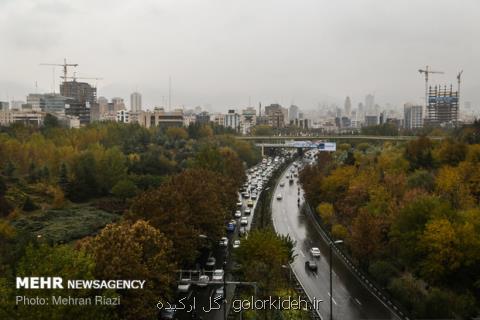 هوای روز تعطیل تهران پاك است