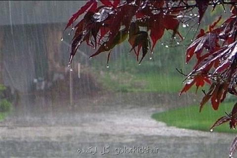 بارش باران در اغلب استان های كشور، بارندگی ها تا جمعه ادامه دارد
