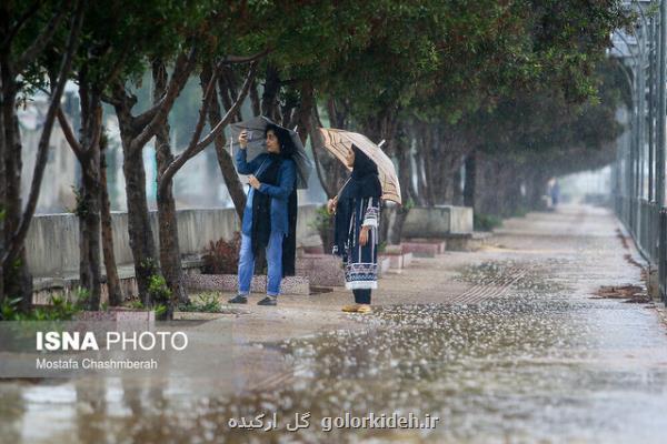 آخر بارش و افزایش 10 درجه ای دما در نوار شمالی كشور