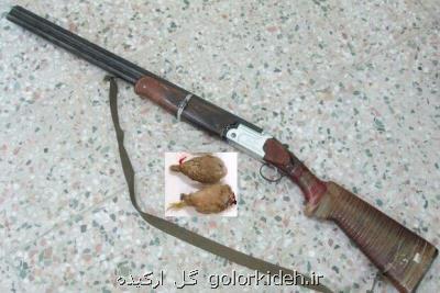 دستگیری ۲ شكارچی متخلف در دامغان، كشف لاشه ۲ قطعه تیهو