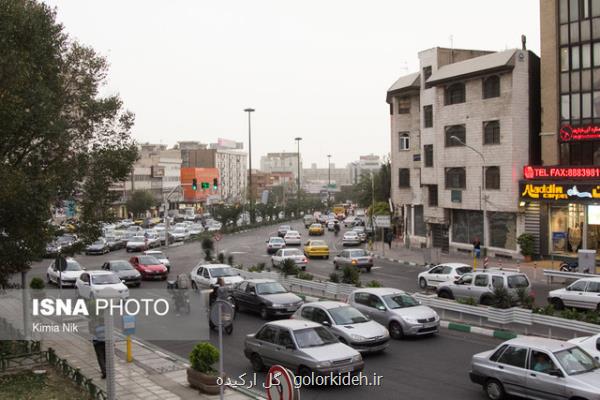 كیفیت هوای تهران در شرایط سالم، افزایش غلظت آلاینده ها در بعضی مناطق پایتخت