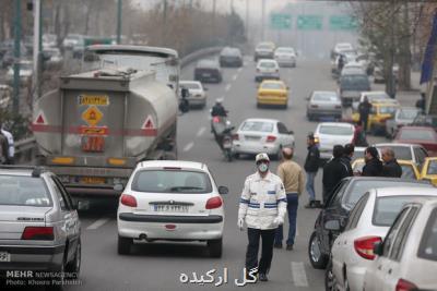 هوای تهران آلوده است