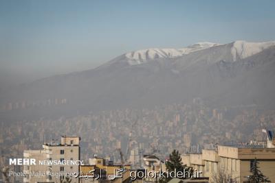 پایتخت در مرز آلودگی