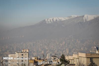 هوای تهران در وضعیت قابل قبول