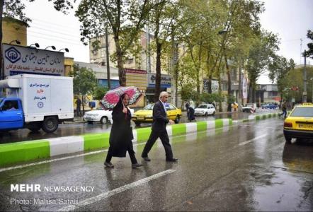 ورود سامانه بارشی به كشور از شنبه