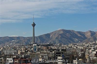 كیفیت هوای پایتخت امروز قابل قبول است