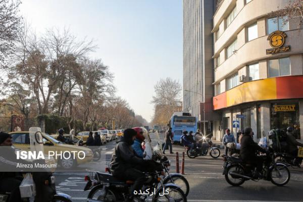 هوای مطلوب پایتخت طی امروز