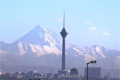 شاخص كیفیت هوای تهران به عدد ۱۰۰ رسید
